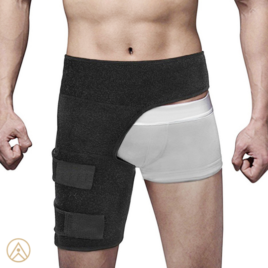 Sciatica Nerve Pain Relief Thigh Compression Brace for Hip Joints Arthritis Groin Wrap Brace Protector Belt Legwarmers New
