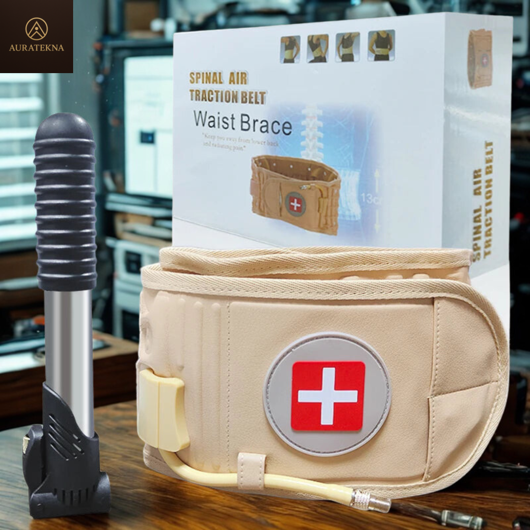 Spinal Air Traction Belt - Othopedic Decompression Back Support for Back Pain