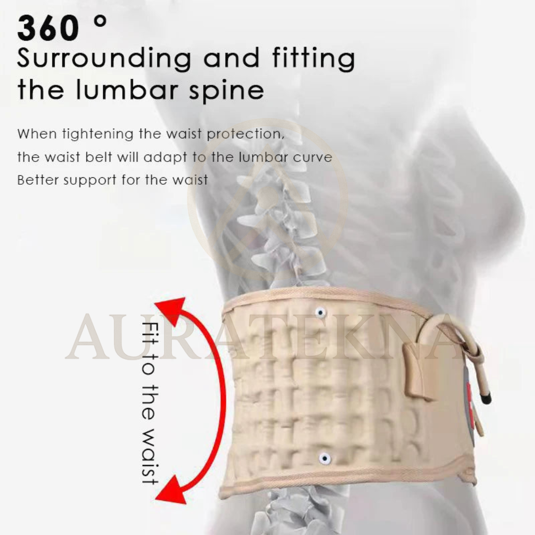 Spinal Air Traction Belt - Othopedic Decompression Back Support for Back Pain