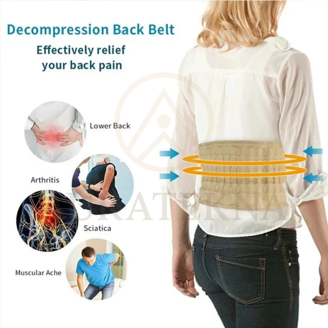 Spinal Air Traction Belt - Othopedic Decompression Back Support for Back Pain