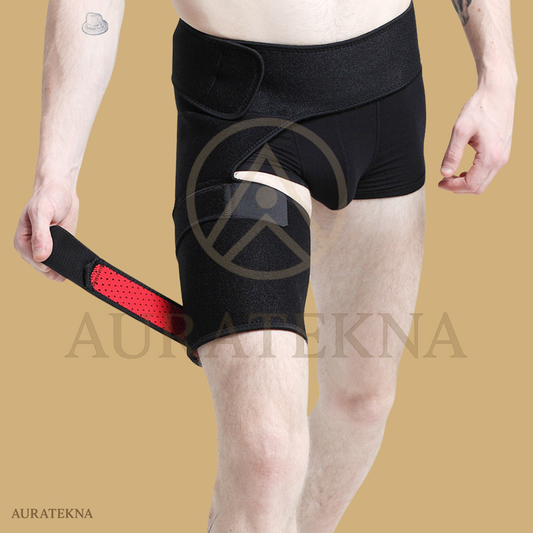 Sciatica Nerve Pain Relief Thigh Compression Brace for Hip Joints Arthritis Groin Wrap Brace Protector Belt Legwarmers New