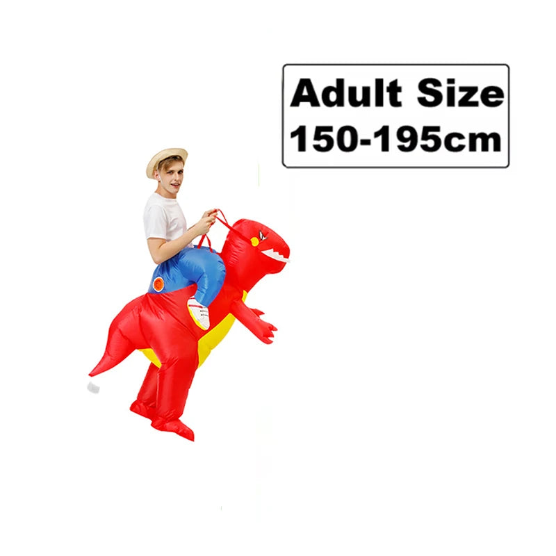 Halloween Adult Alien Inflatable Costume Kids Boys Girl Christmas Party Cosplay Men Women Funny Suit Dress Anime Fancy Party