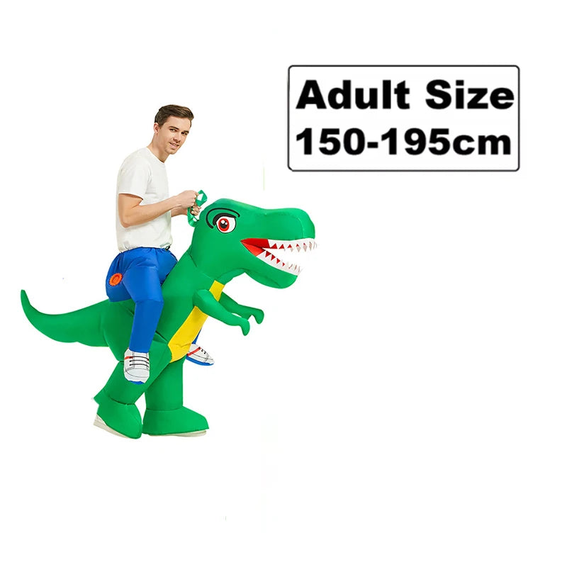 Halloween Adult Alien Inflatable Costume Kids Boys Girl Christmas Party Cosplay Men Women Funny Suit Dress Anime Fancy Party