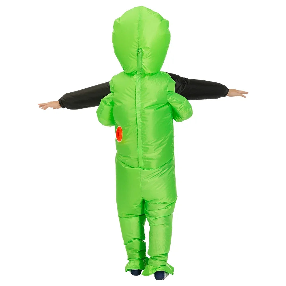Halloween Adult Alien Inflatable Costume Kids Boys Girl Christmas Party Cosplay Men Women Funny Suit Dress Anime Fancy Party