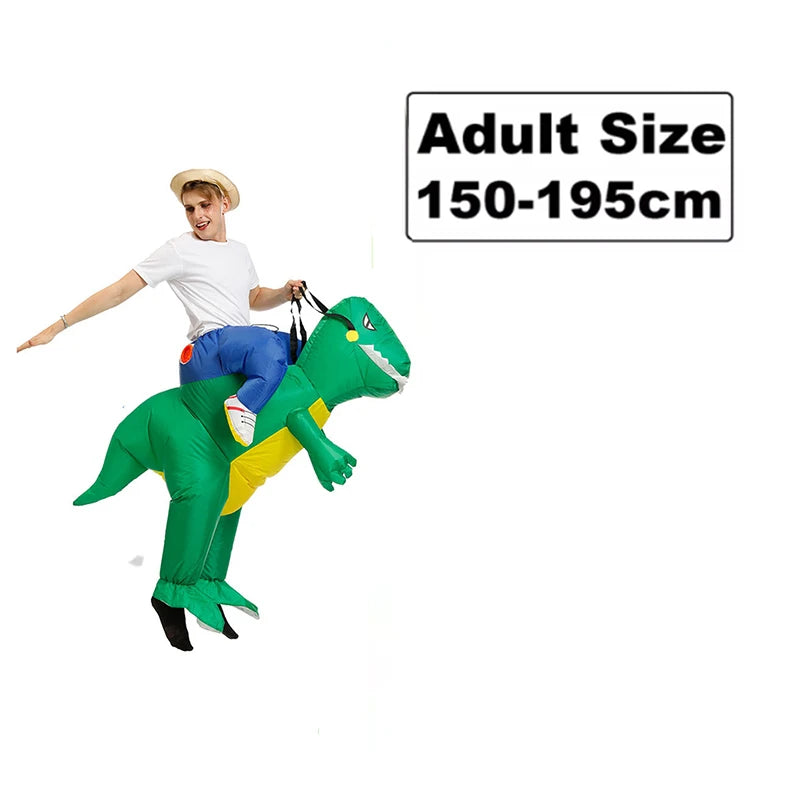 Halloween Adult Alien Inflatable Costume Kids Boys Girl Christmas Party Cosplay Men Women Funny Suit Dress Anime Fancy Party